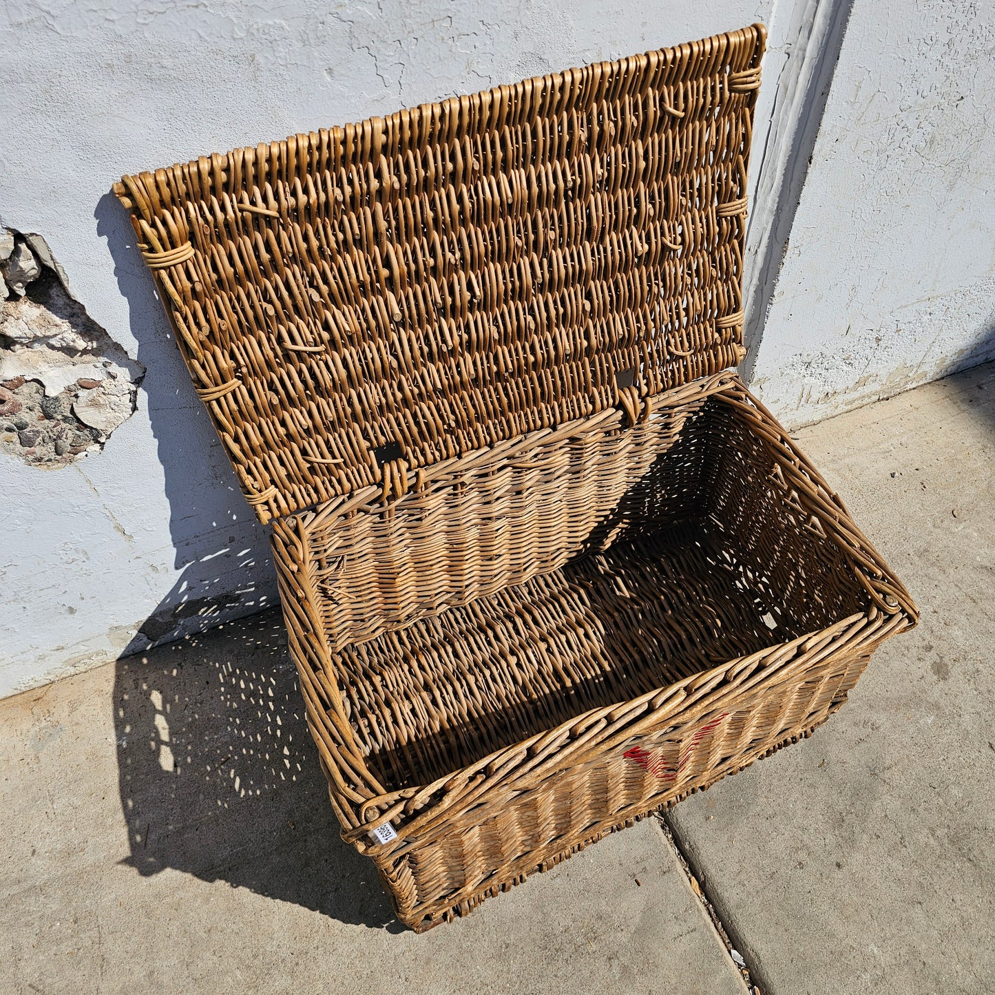 French Market Wicker Bread Basket