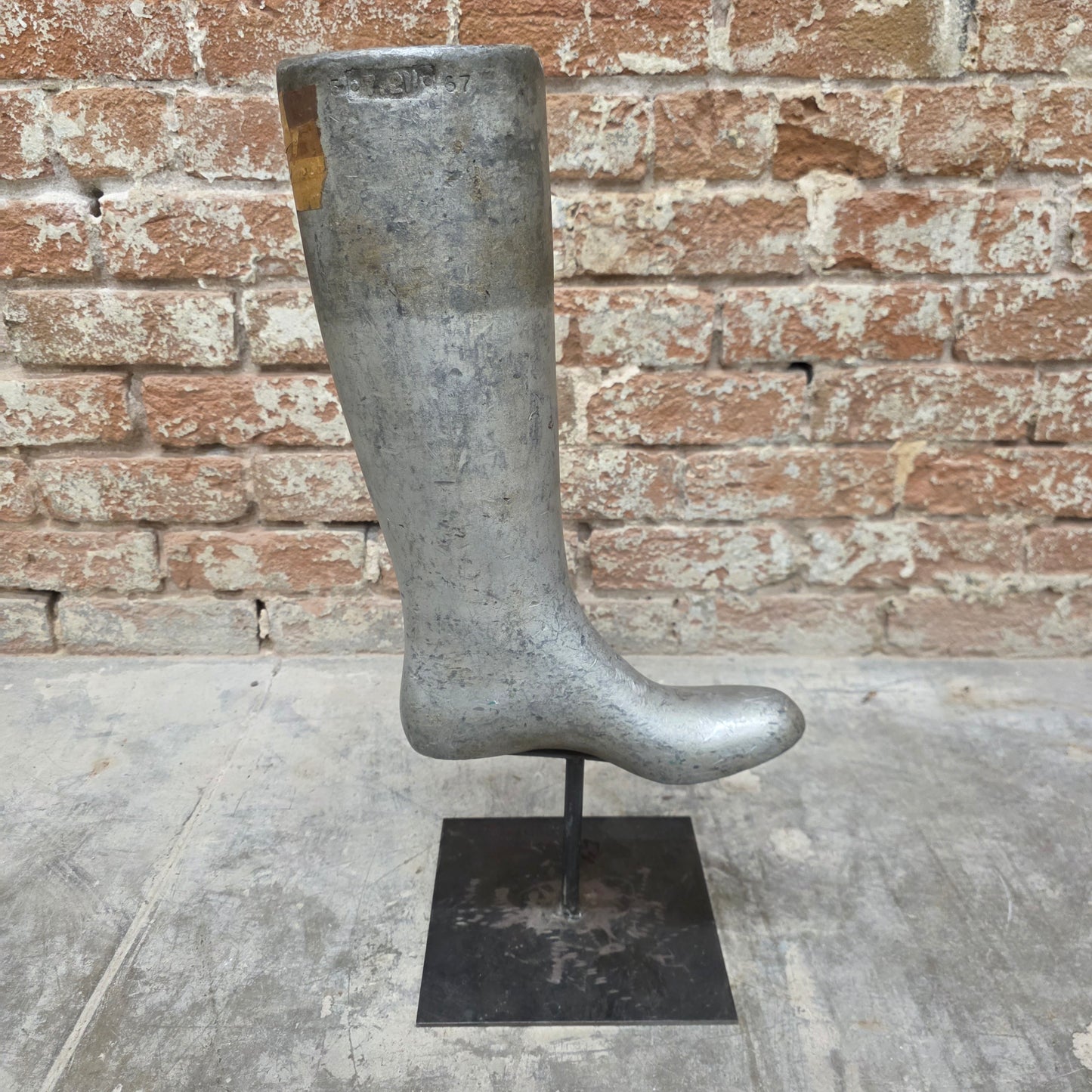 Industrial Rubber Boot Mold on Stand