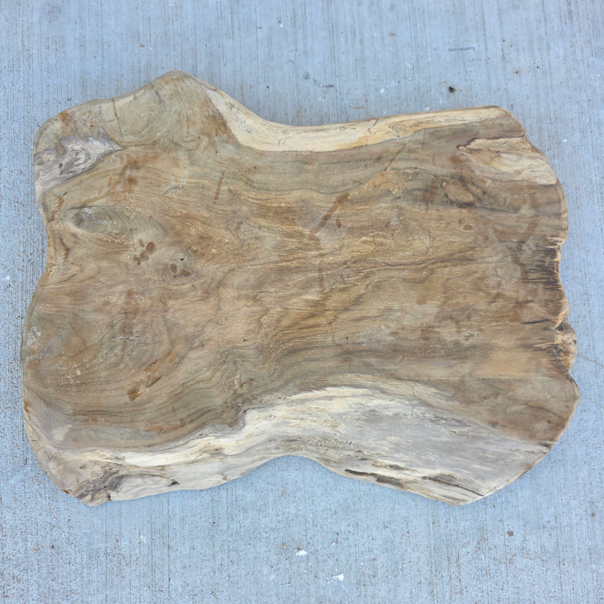 Teak Cutting Board Slice