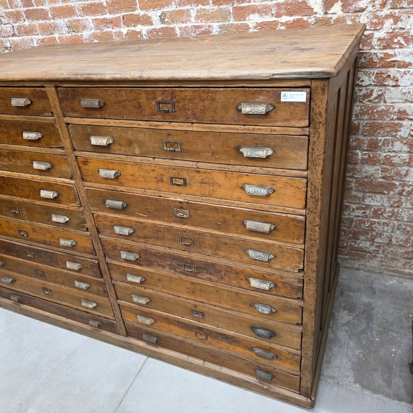 18 Drawer Map Cabinet