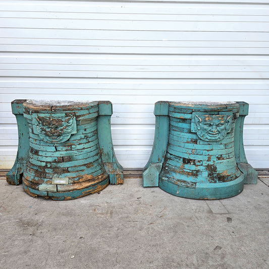 Pair of Antique French Orangerie Planters