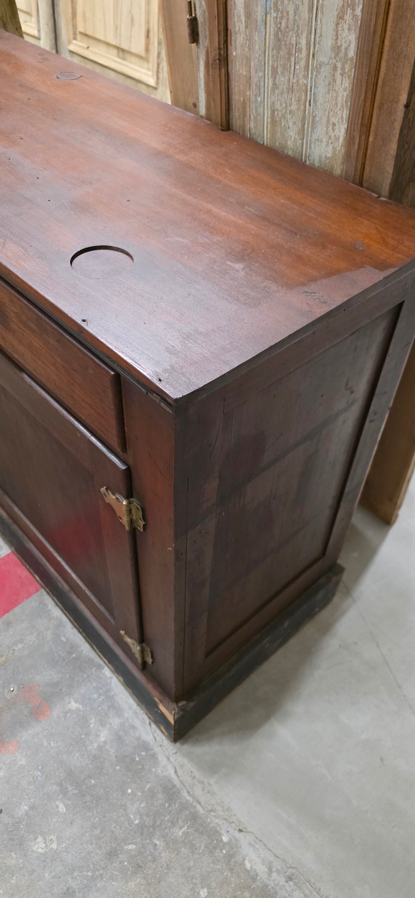 General Store Humidor Style Counter/Cabinet