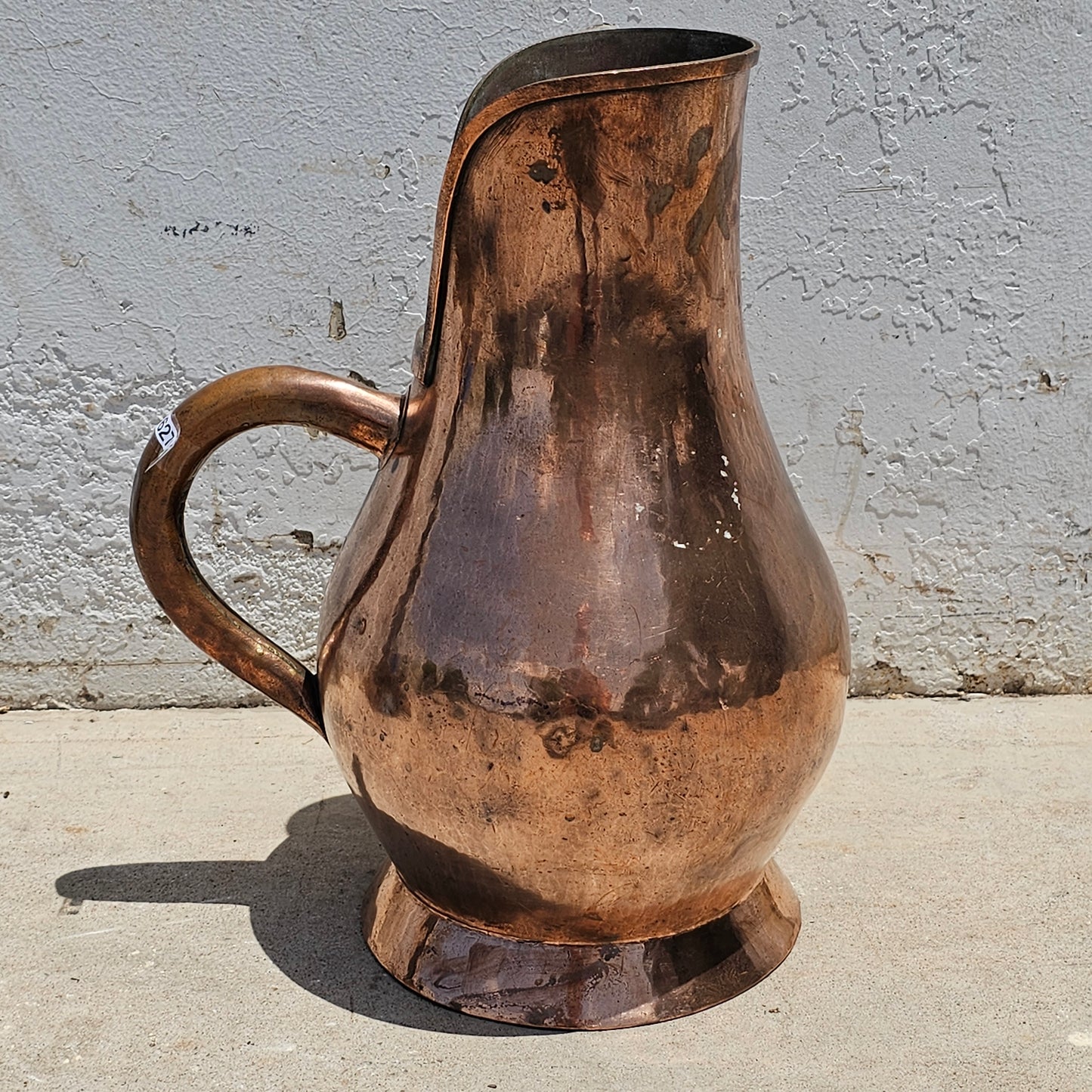 French Copper Pitcher