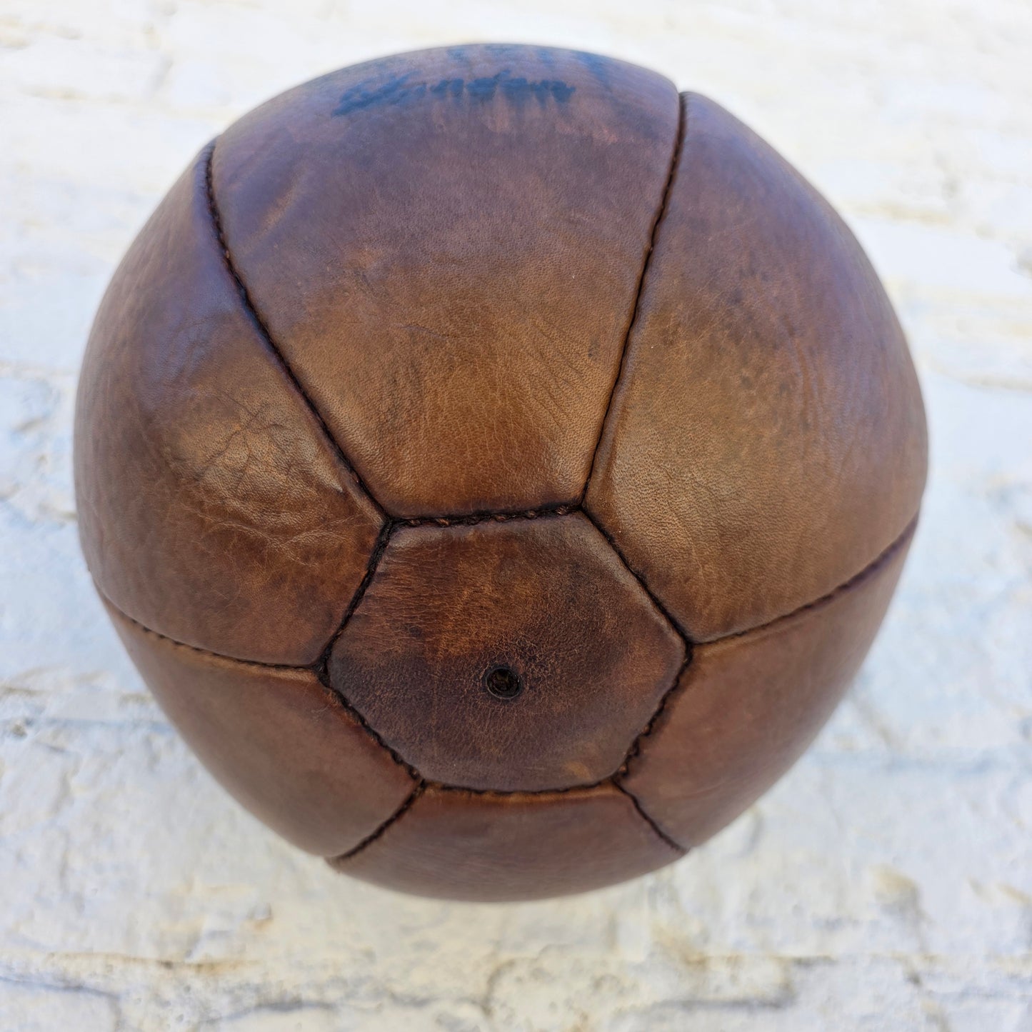Antique Leather English Boxing Speed Bag
