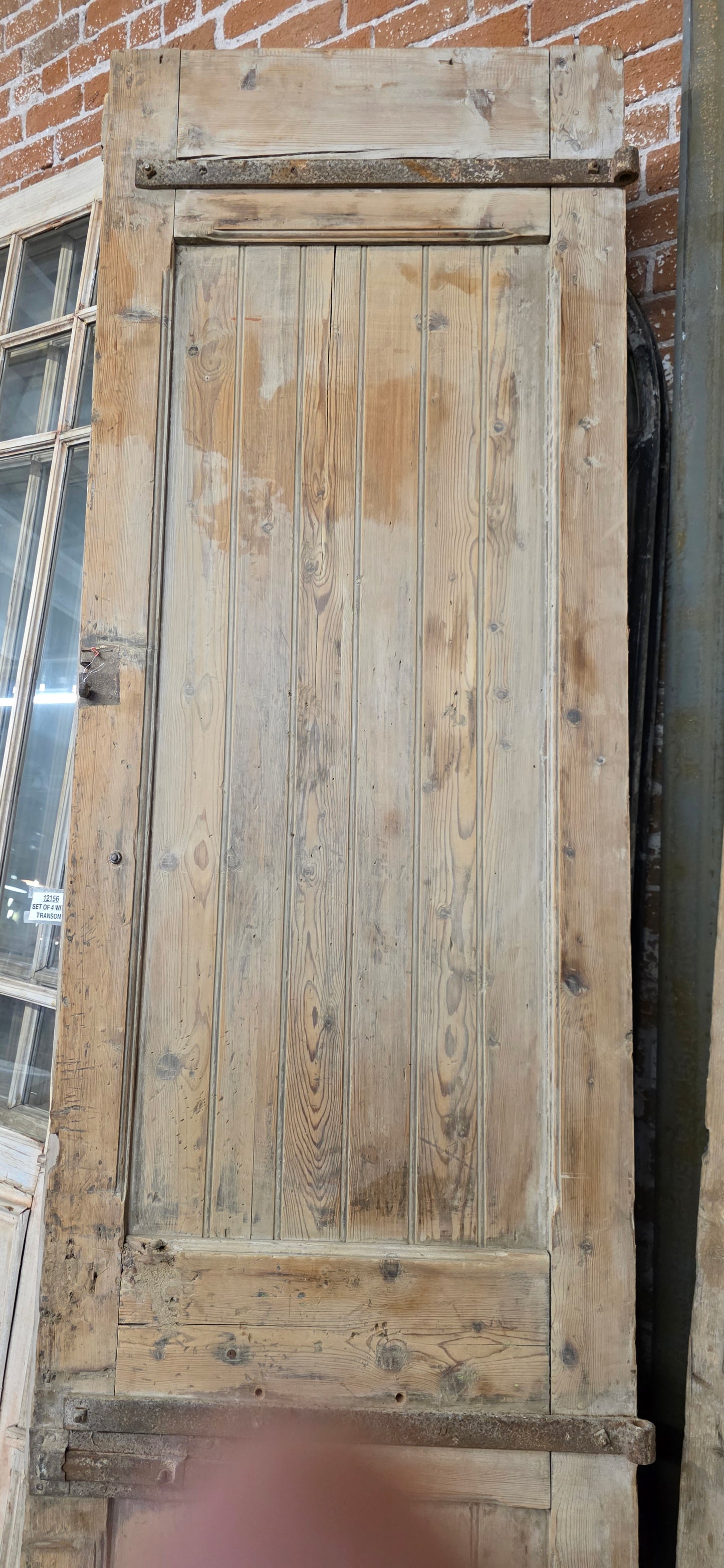 Pair of Carved Wood Panel Doors
