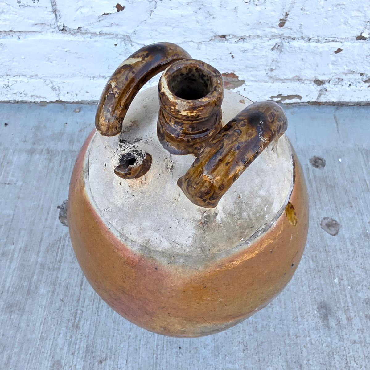 Antique French Stoneware Jug