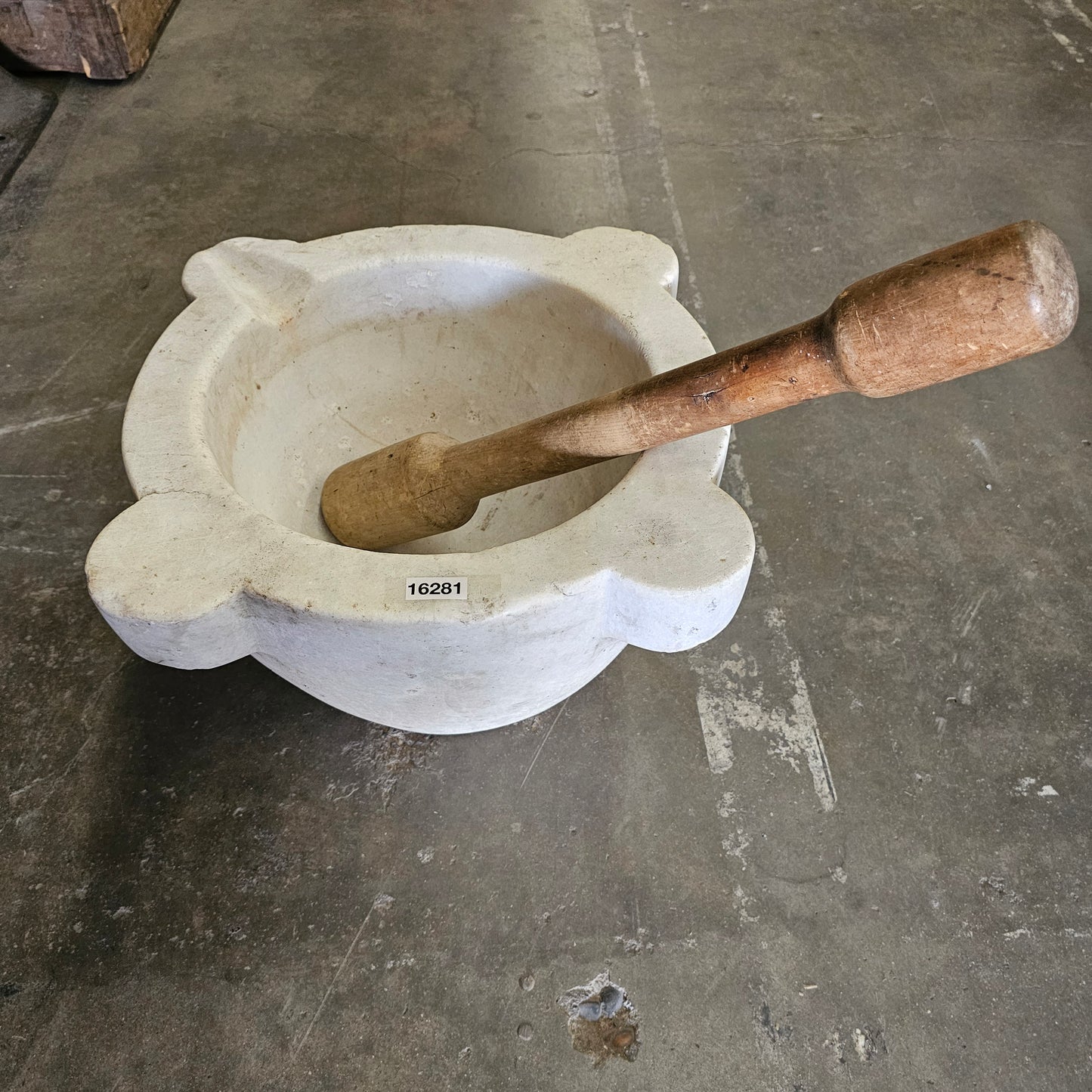 XL Marble Mortar and Pestle