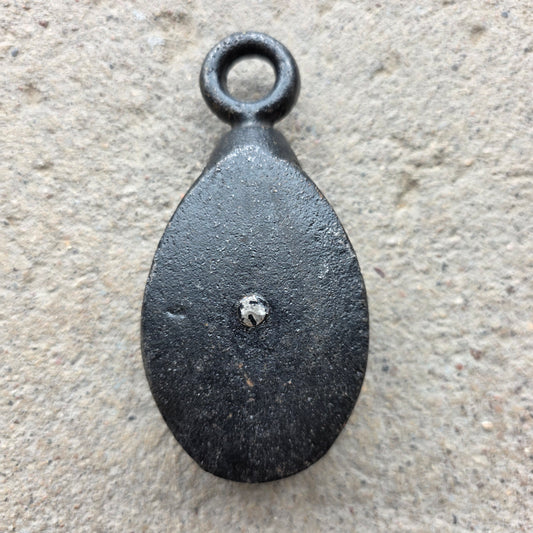 Vintage Cat Iron Industrial Pulley