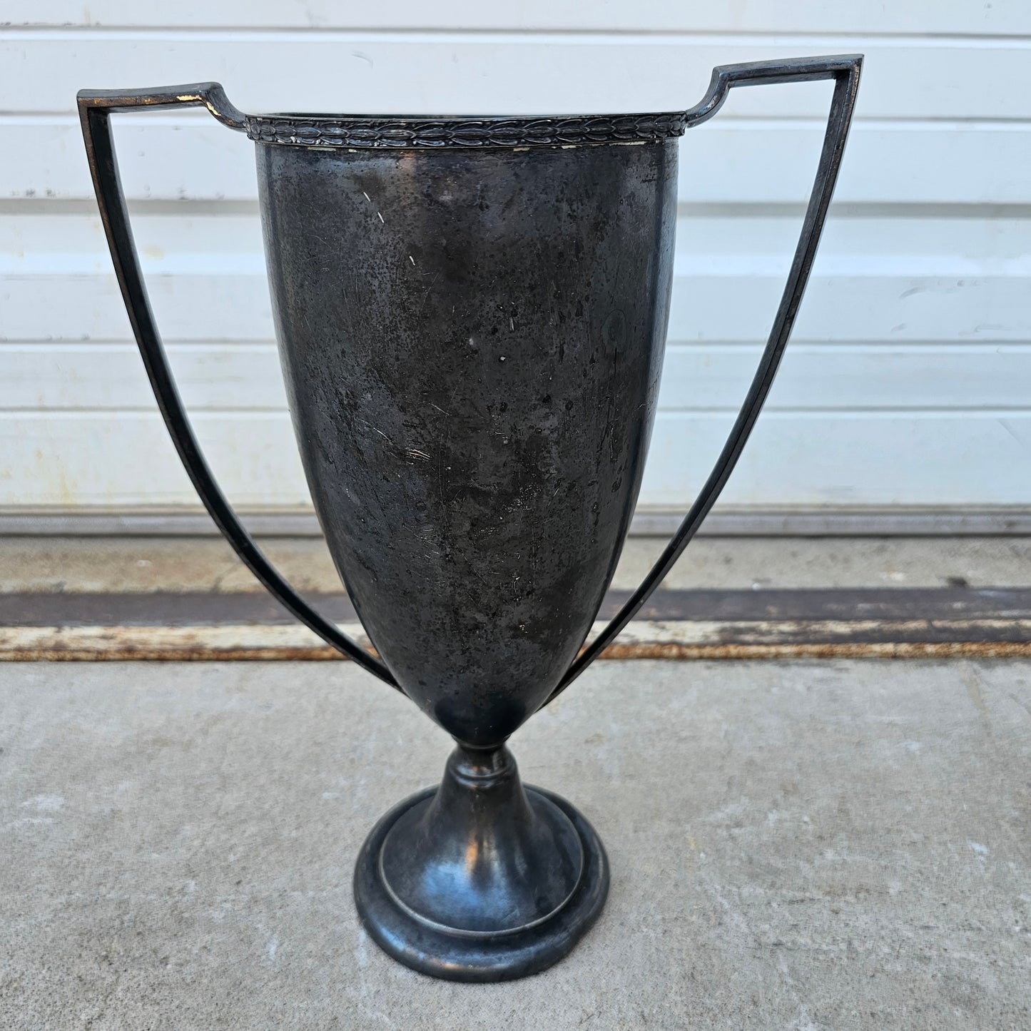 Antique Trophy "Chicago Y.P.C.U. 1927-1929"