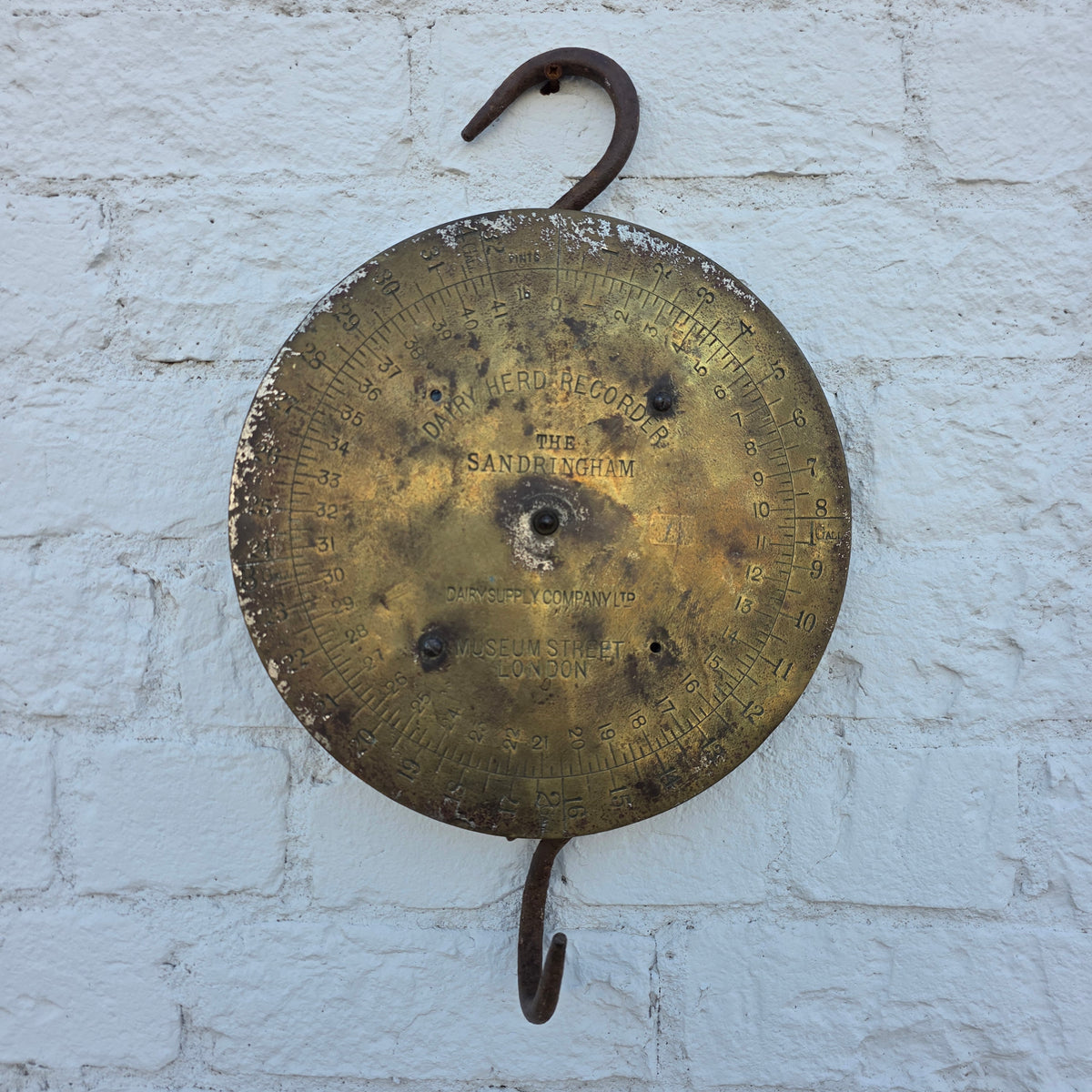 Antique Brass English Scale
