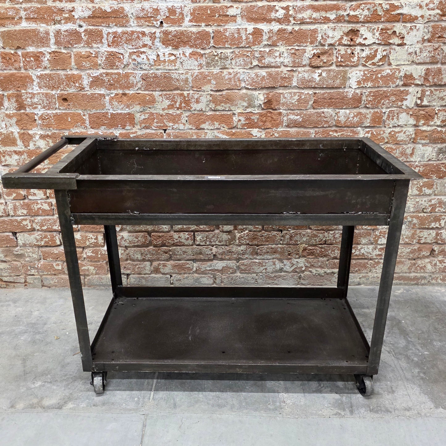 Industrial Rolling Bar Trolley / Garden Trolley