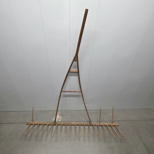 Vintage Wooden Hay Rake (Decor)