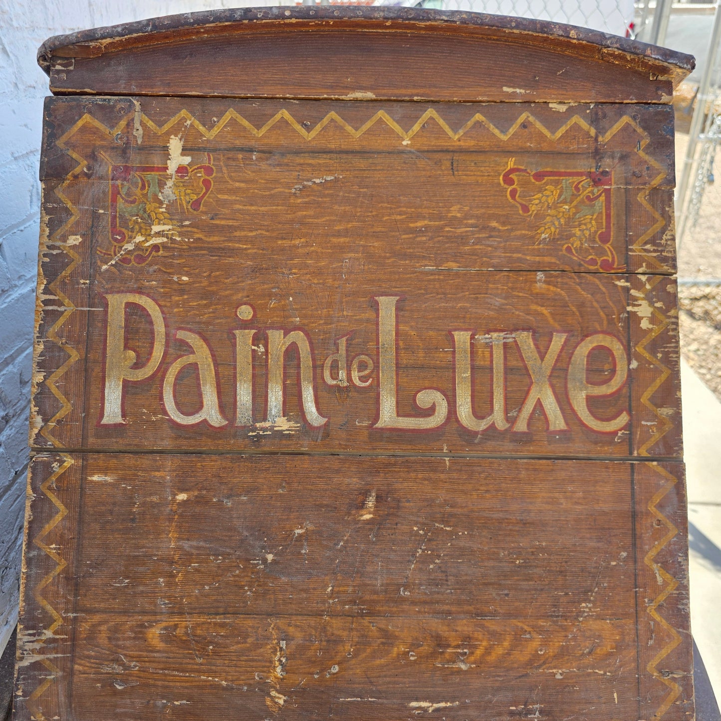 Rare French Pastry and Bread (Boulangerie) Cart