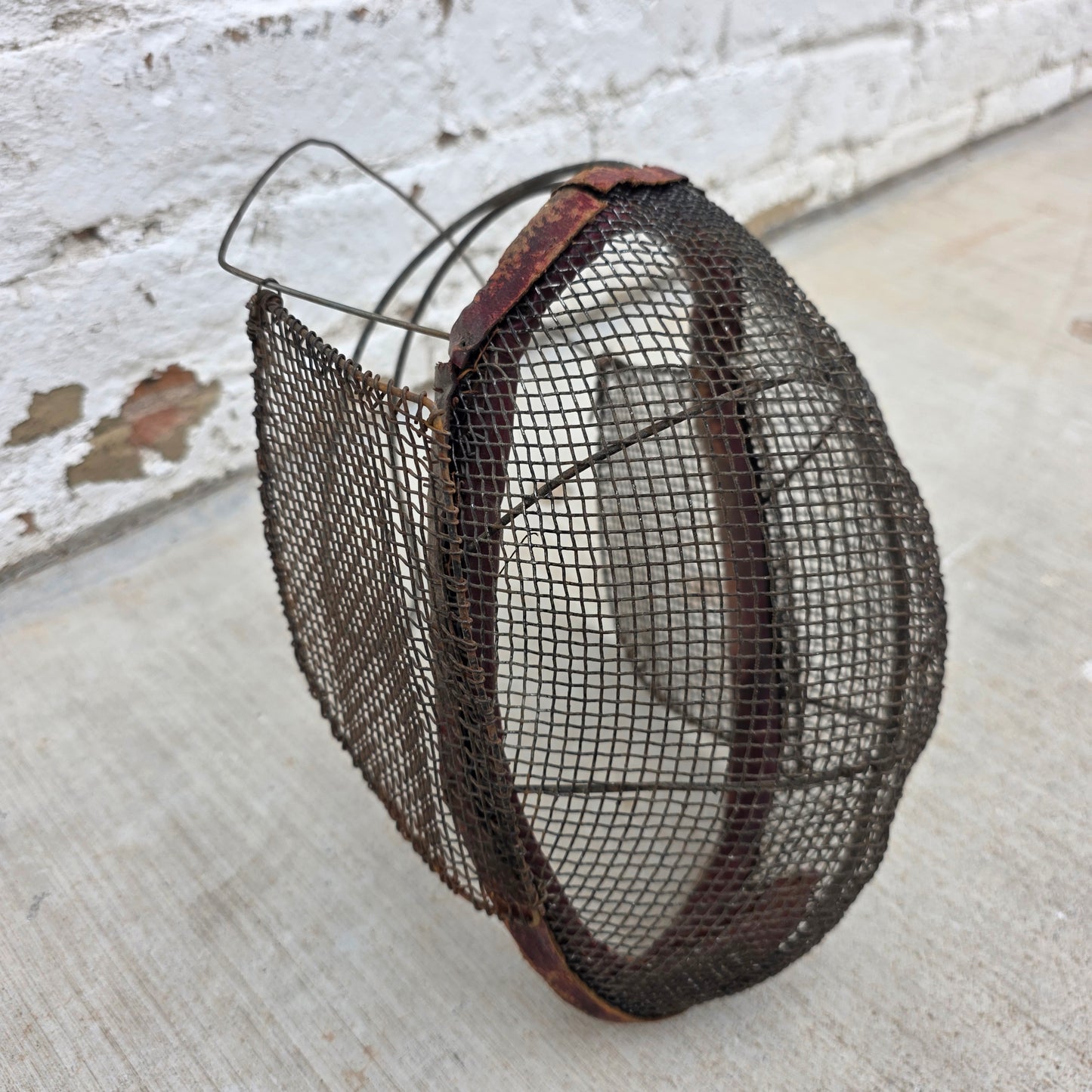 Antique Wire Mesh Fencing Mask, Circa late 19th Century
