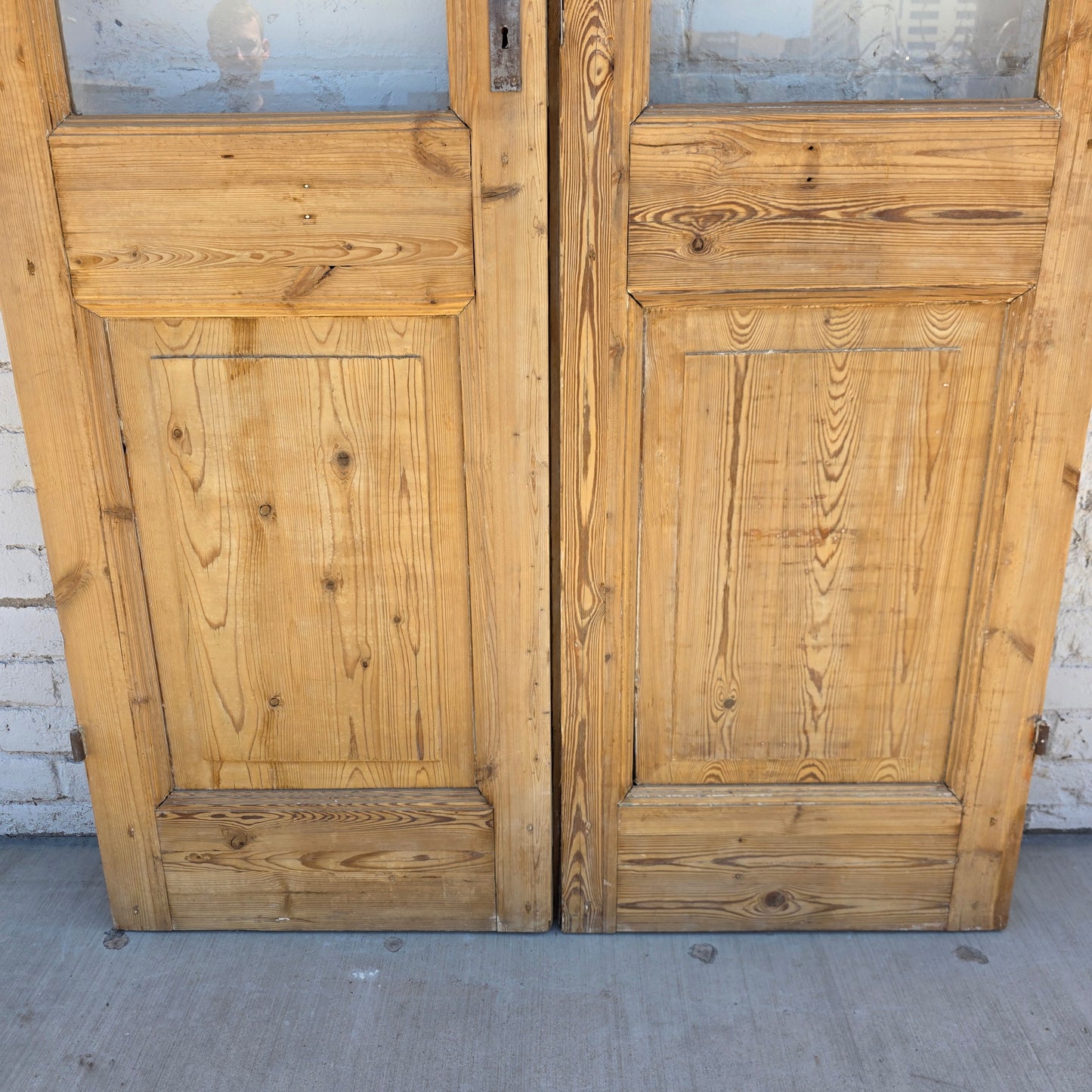 Pair of Single Lite French Doors