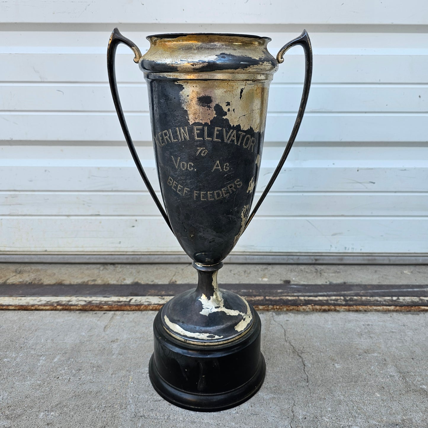 Antique Trophy "Kerlin Elevator, Beef Feeders"