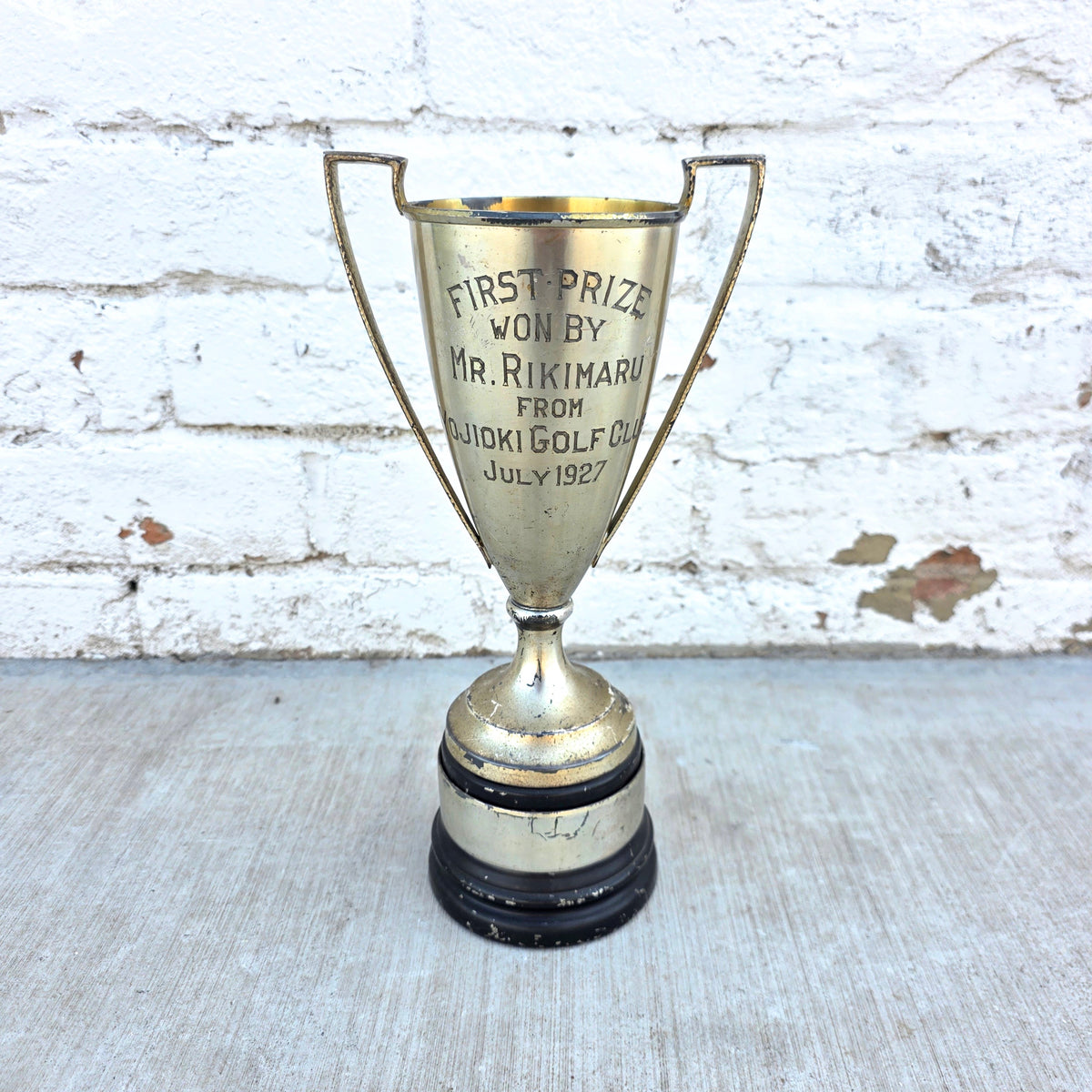 1927 First Prize Yojioki Golf Club