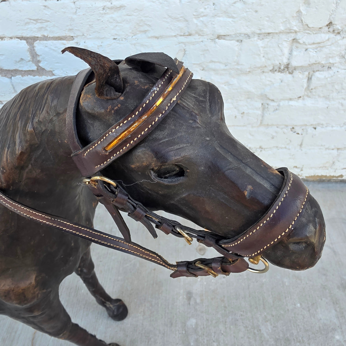 Early Leather Horse