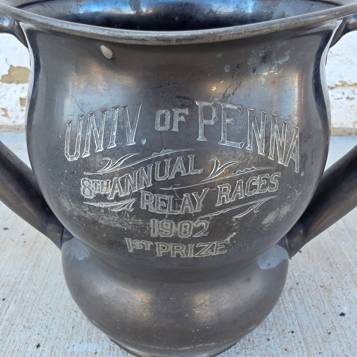 1902 University of Penna 1st Prize Trophy/Loving Cup