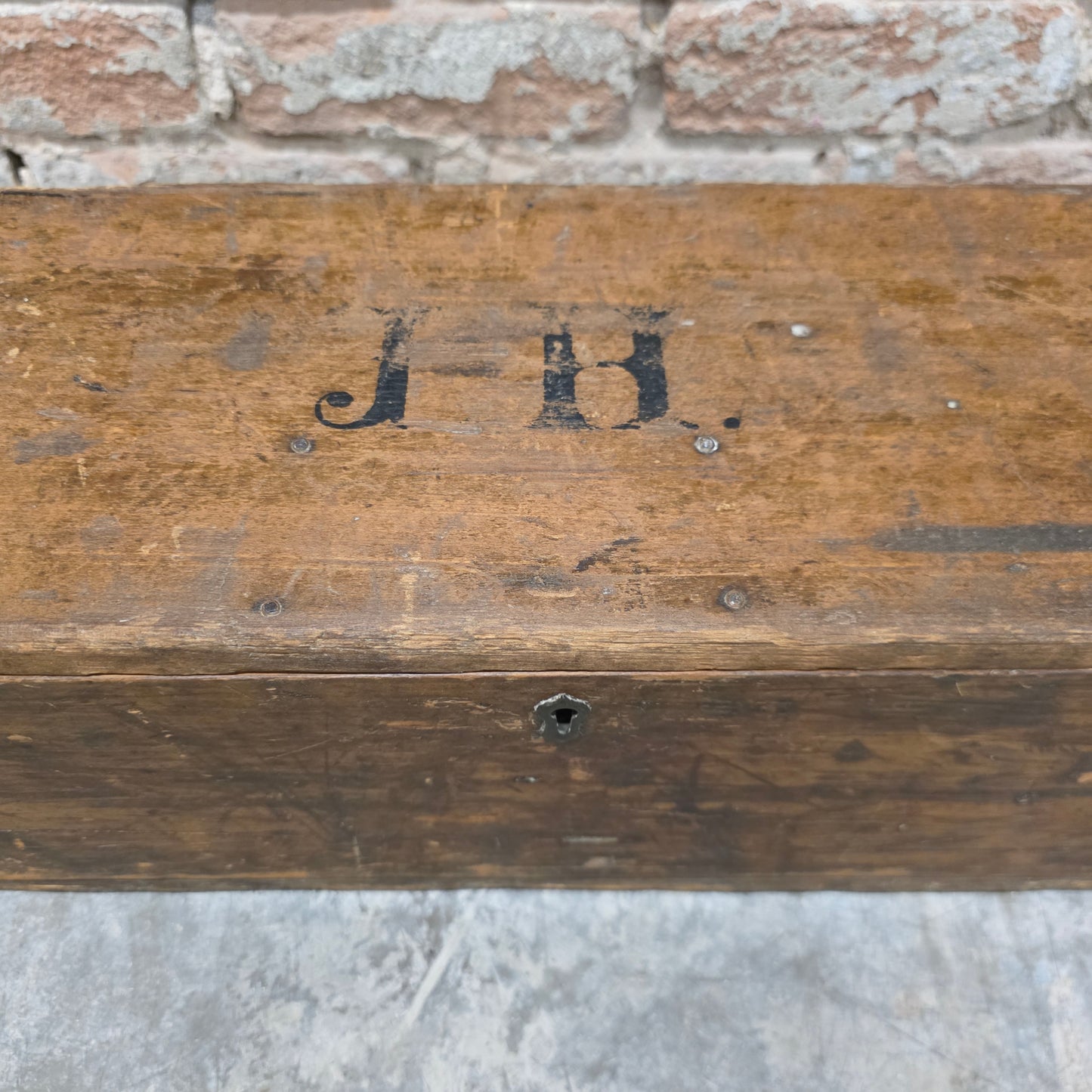 Antique Tool/Firearm Wooden Transport Box