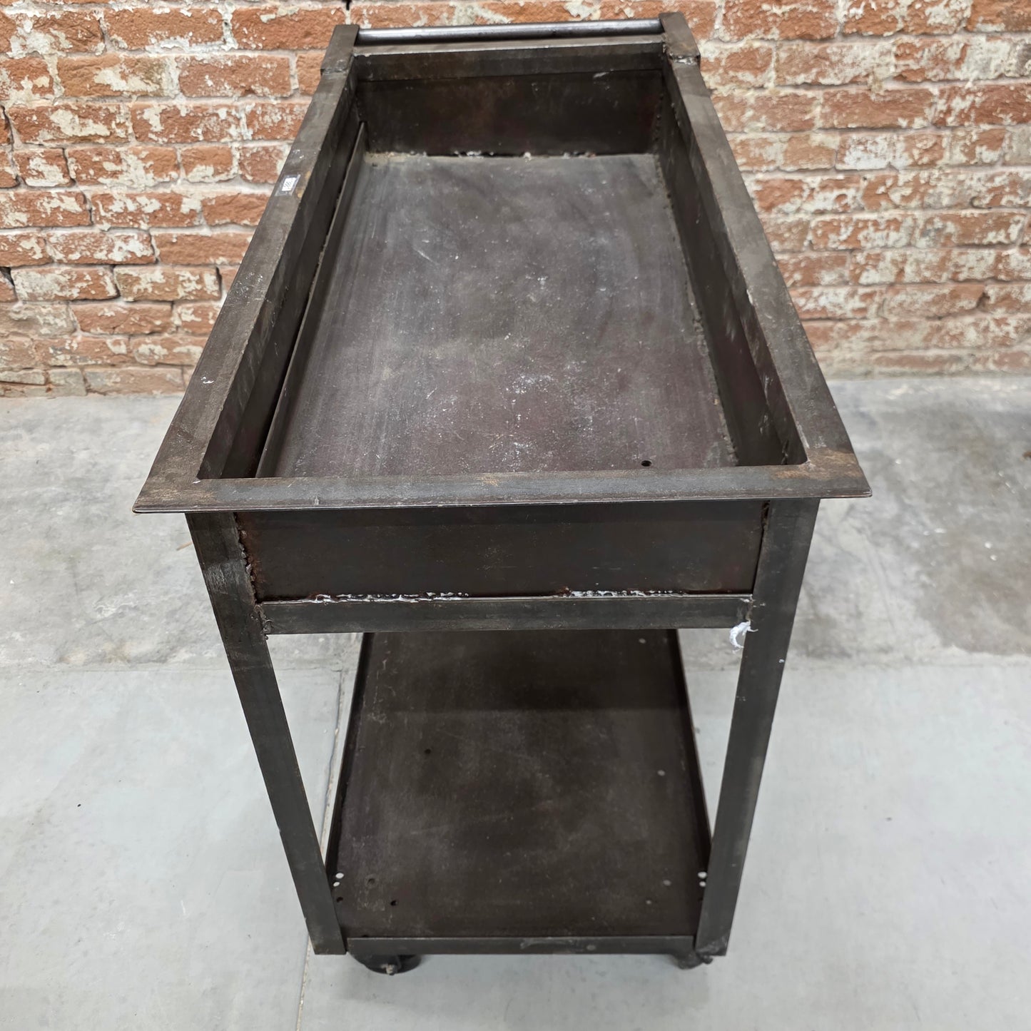 Industrial Rolling Bar Trolley / Garden Trolley