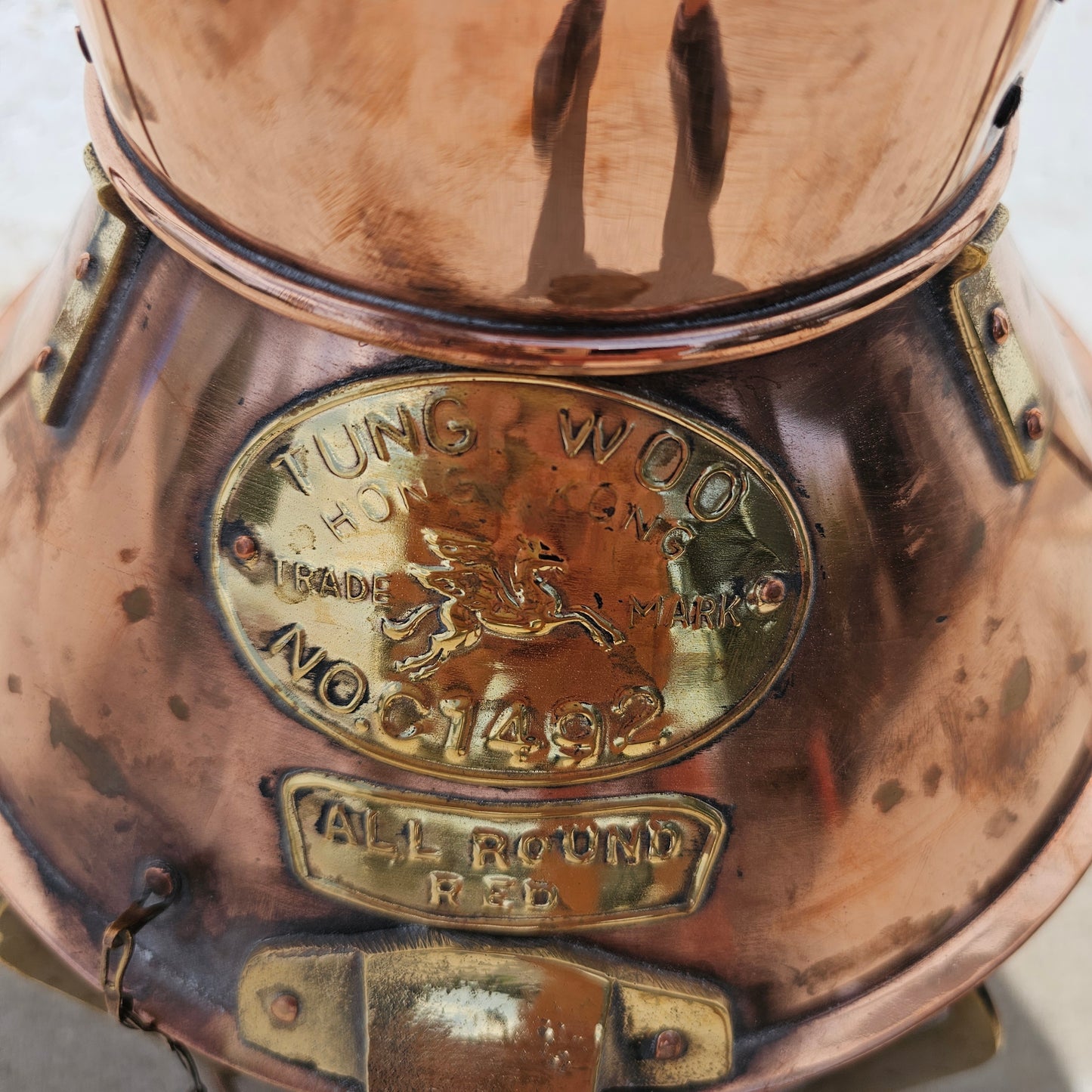 Copper Nautical Lantern