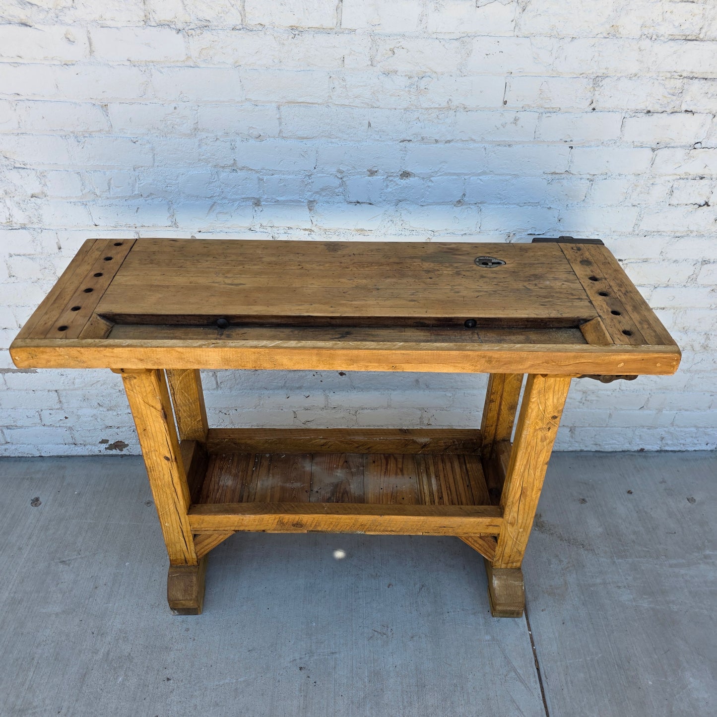 Small Industrial Work Table