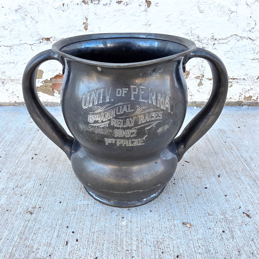 1902 University of Penna 1st Prize Trophy/Loving Cup