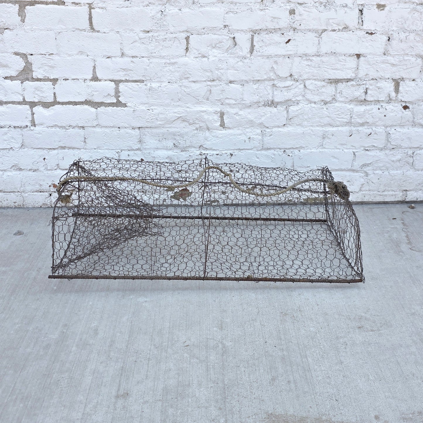 Vintage Wire Crab Trap