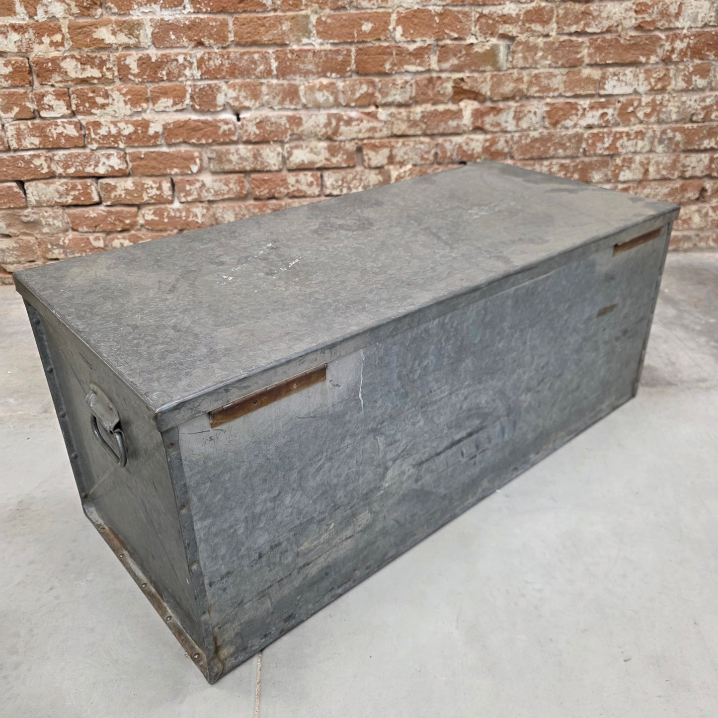 Galvanized Metal Trunk