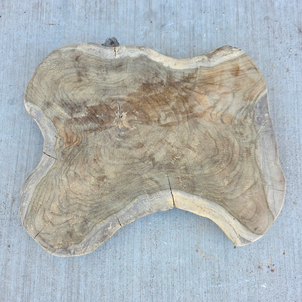 Teak Cutting Board Slice