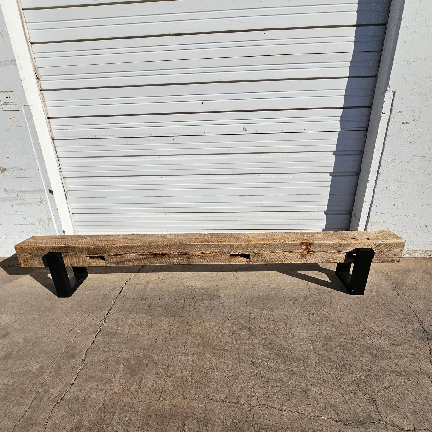 Antique Barn Beam Bench