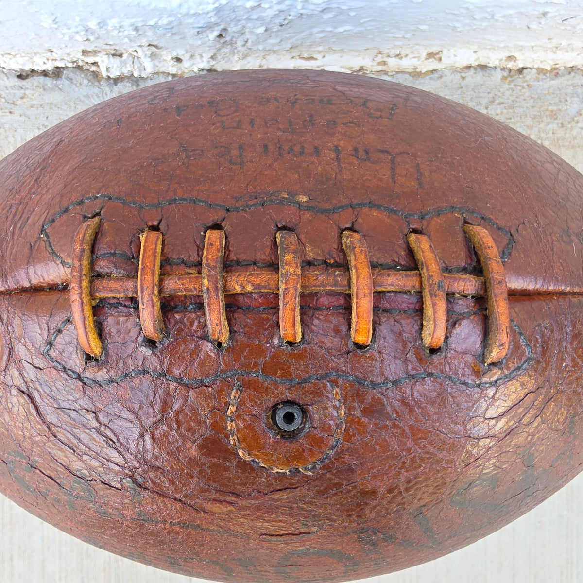 Antique Leather Spalding Football