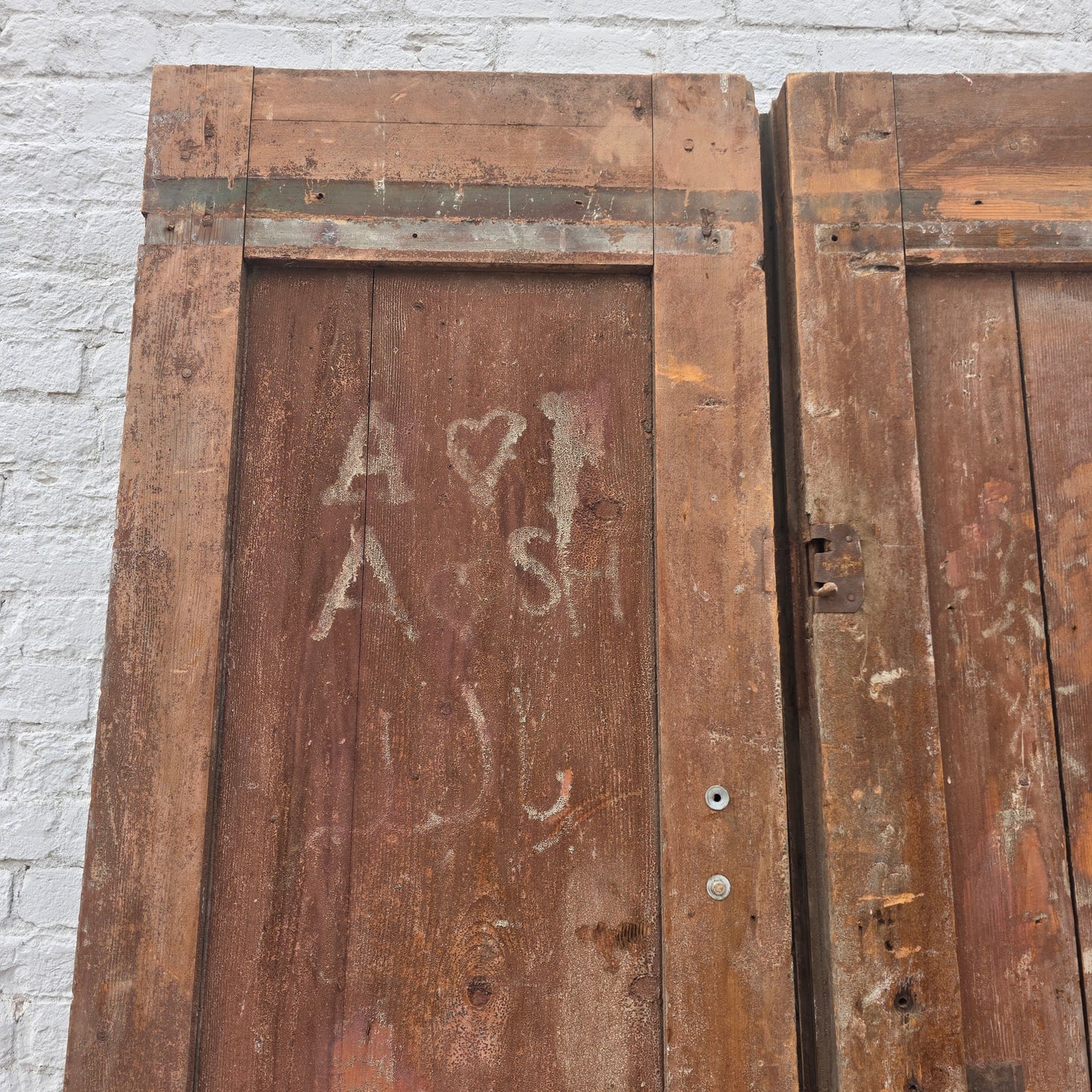 Pair of Carved French Doors