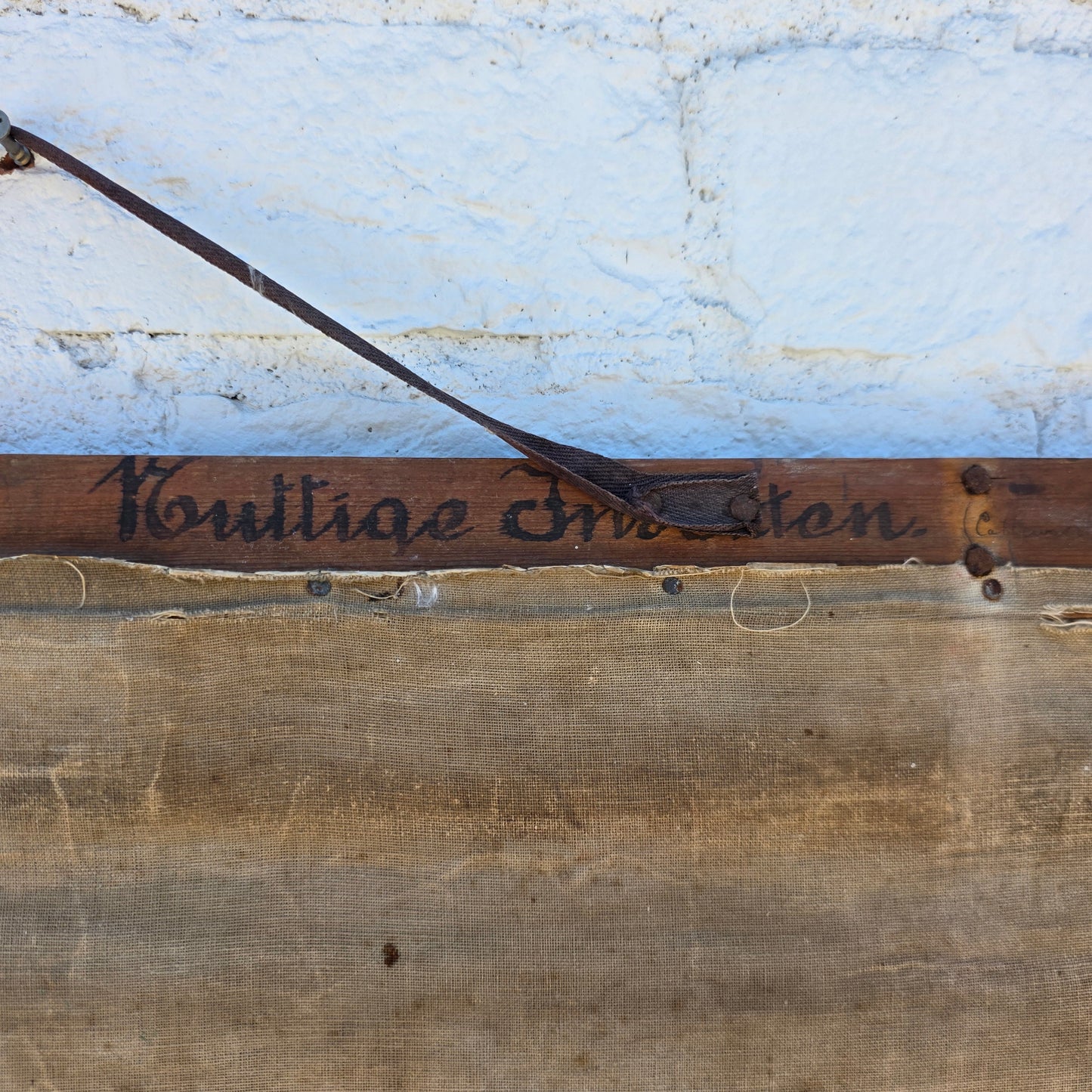 Antique Dutch Insect/Agriculture School Chart