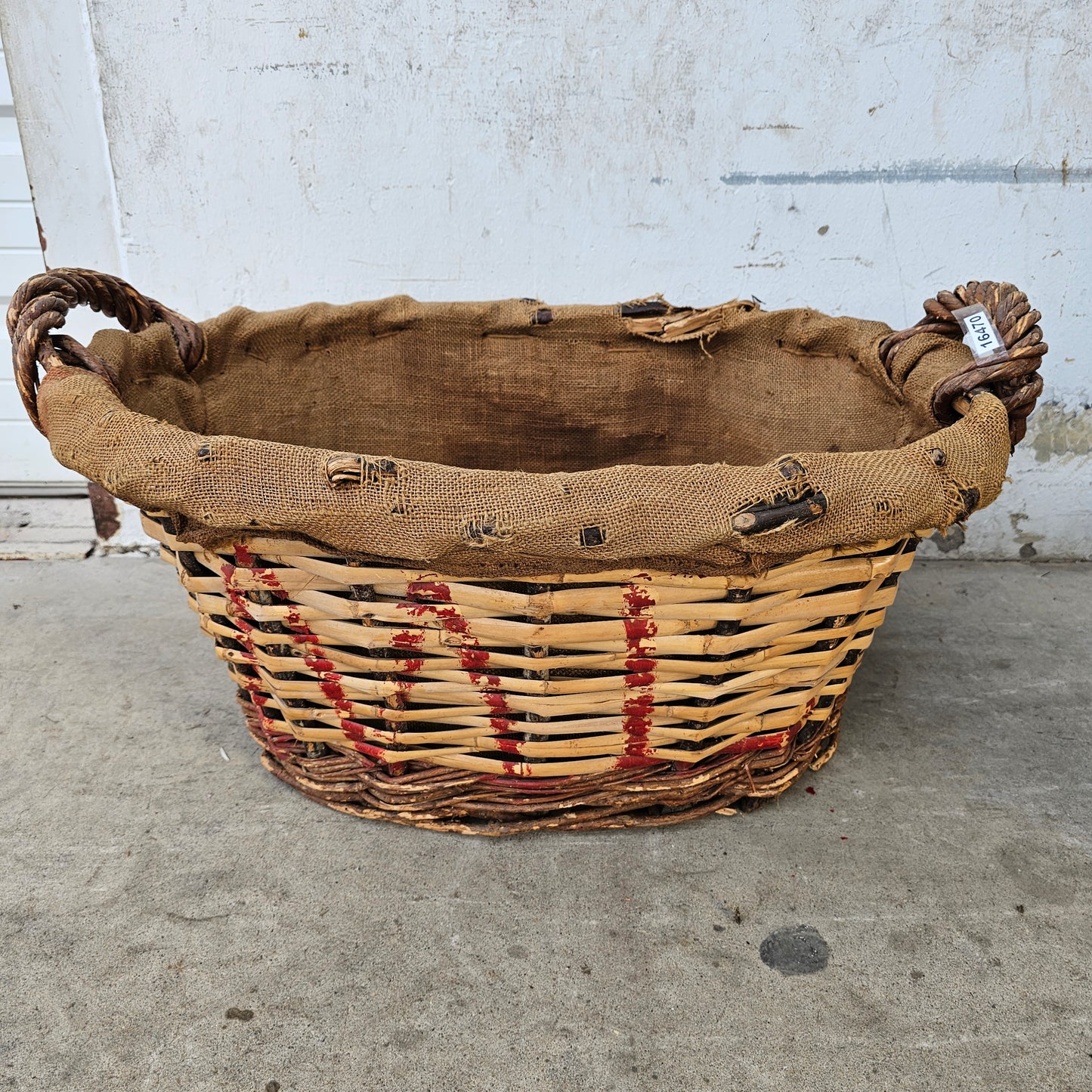 French Grape Harvest Basket