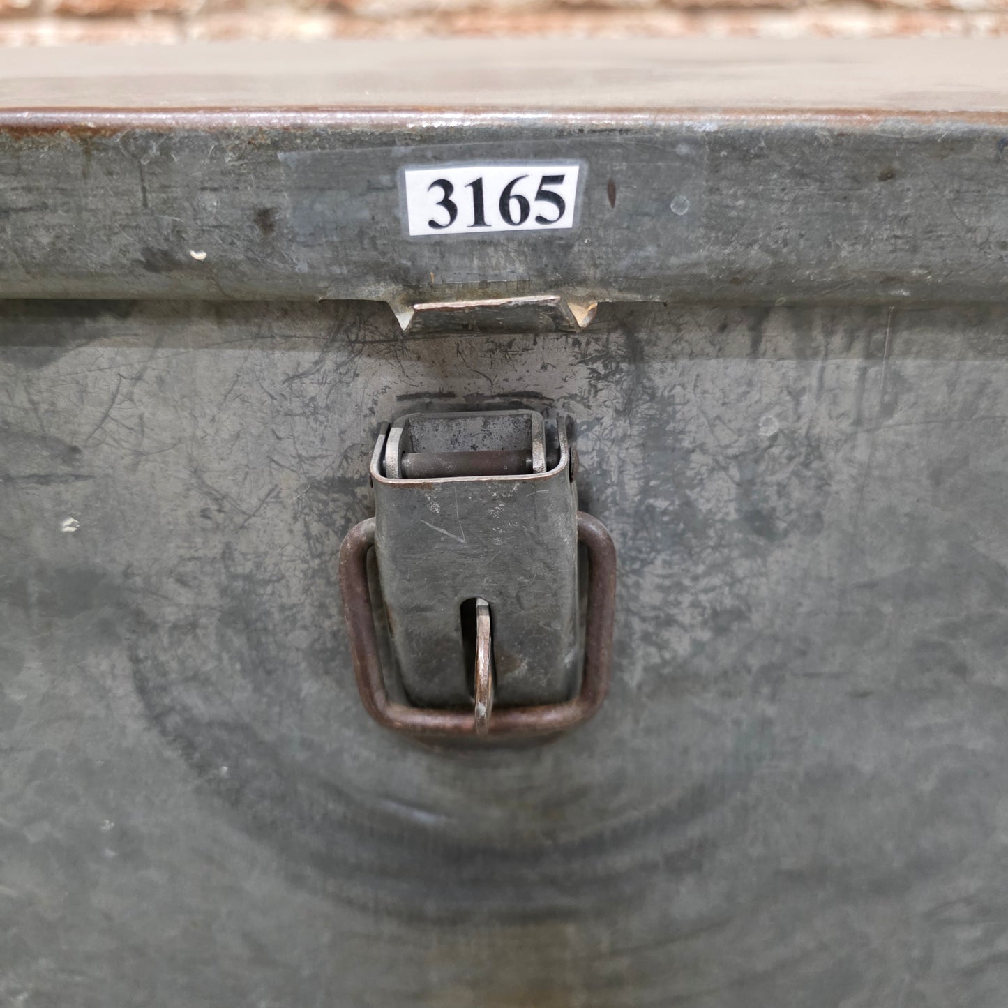 Galvanized Metal Trunk