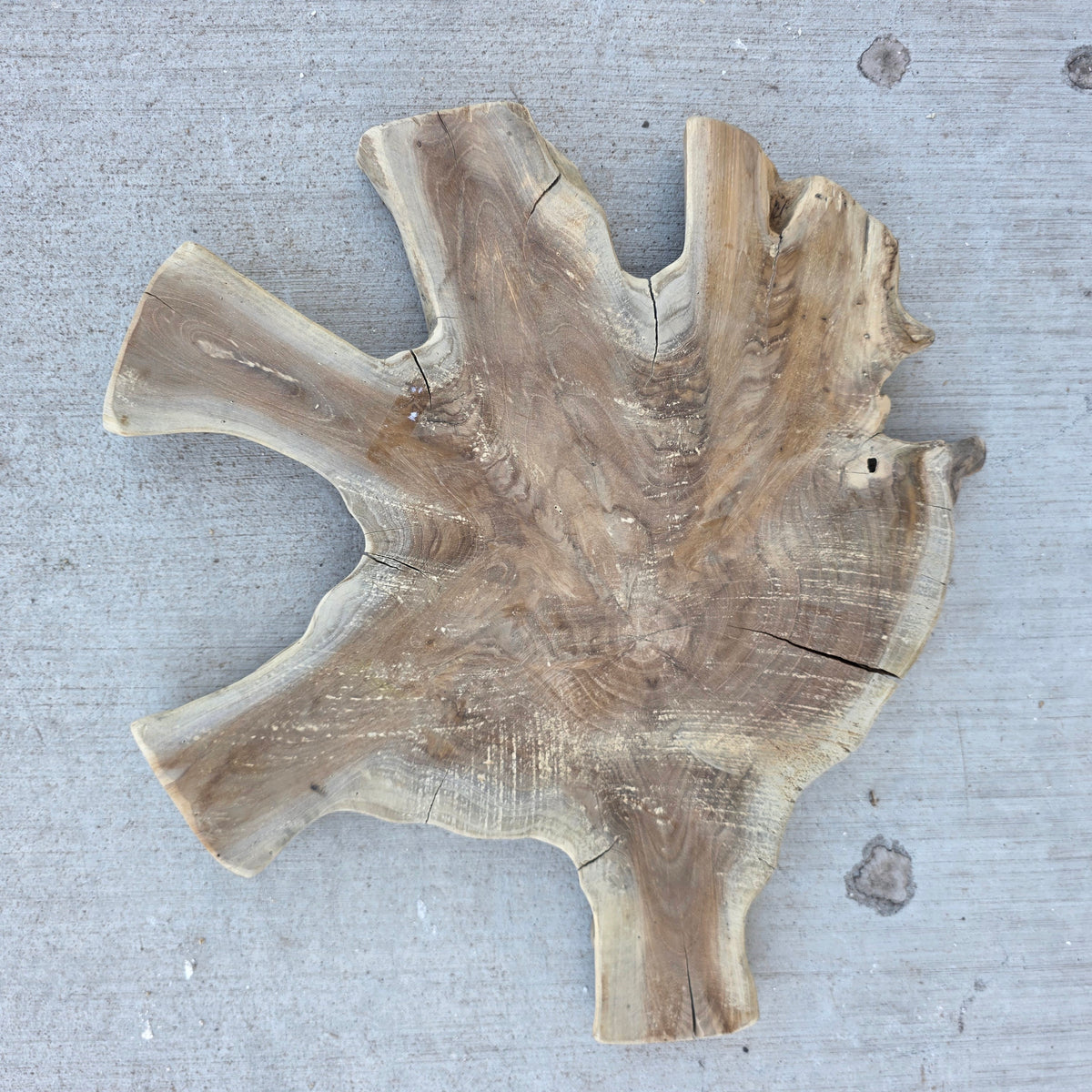 Teak Cutting Board Slice