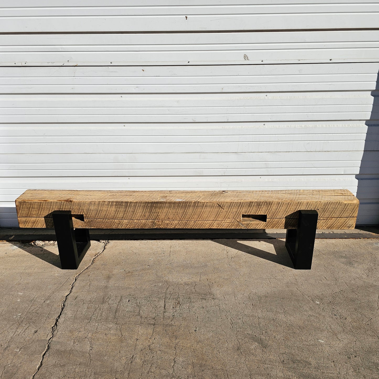 Antique Barn Beam Bench