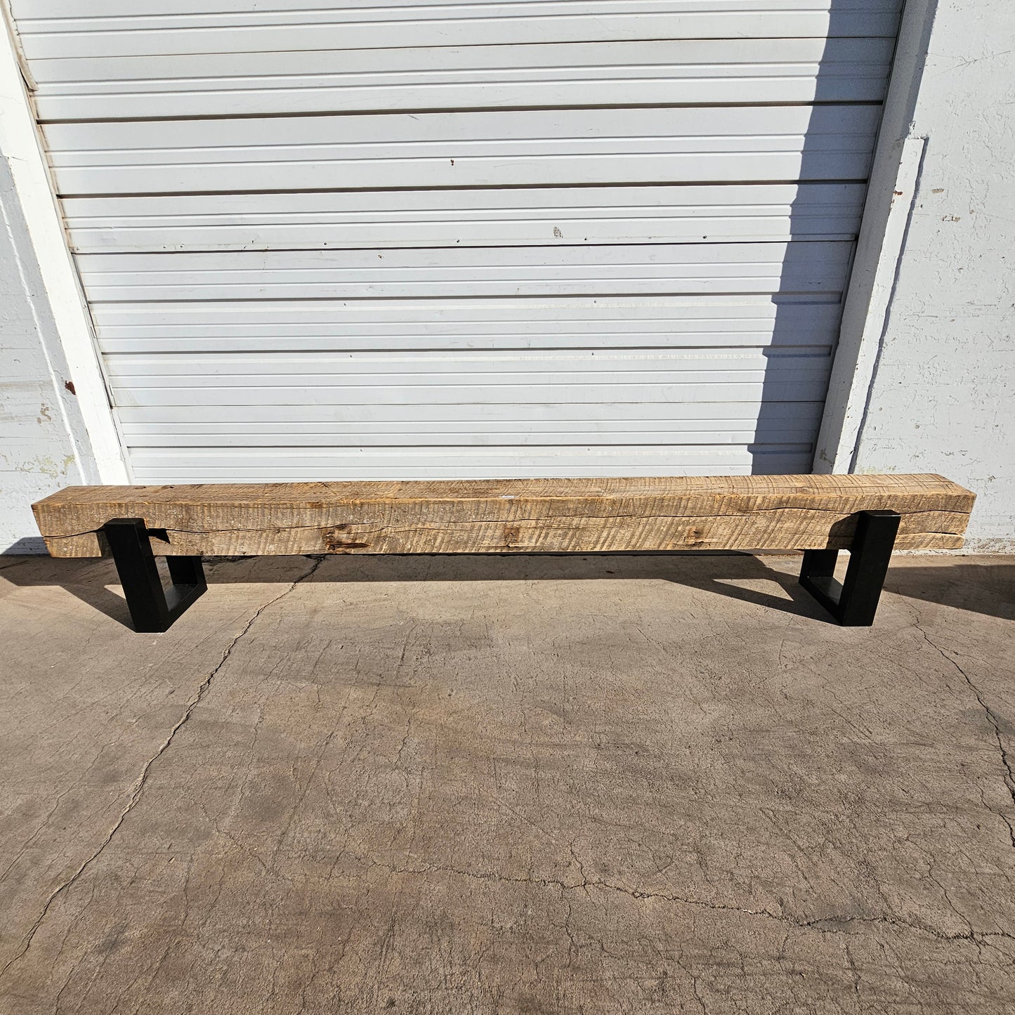 Antique Barn Beam Bench