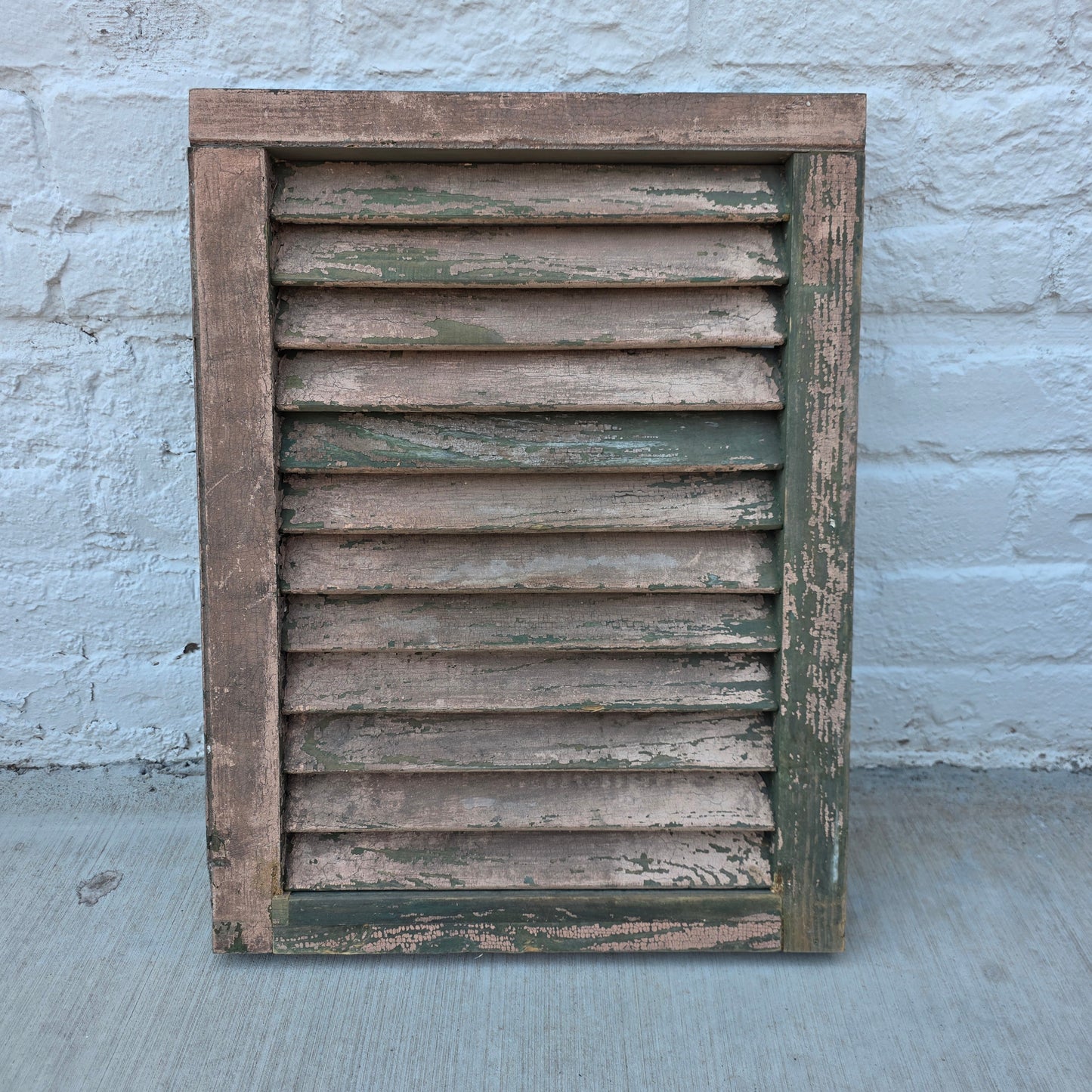 Small Vintage Wooden Shutter
