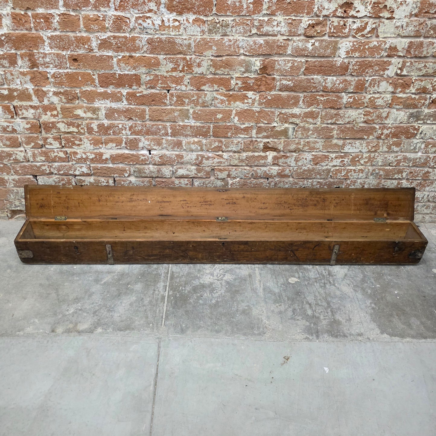 Antique Tool/Firearm Wooden Transport Box