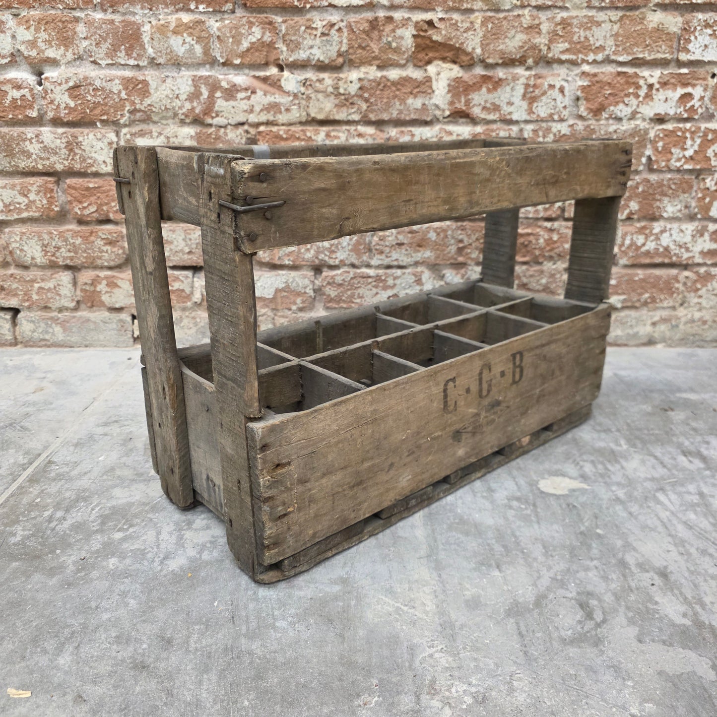 Antique Champagne Bottle Crate (Misc Companies)
