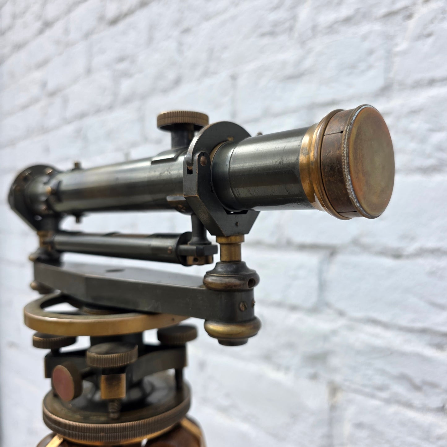 Vintage Keuffel and Esser Transit Surveyor's Level in Original Case with Tripod (Architectural)