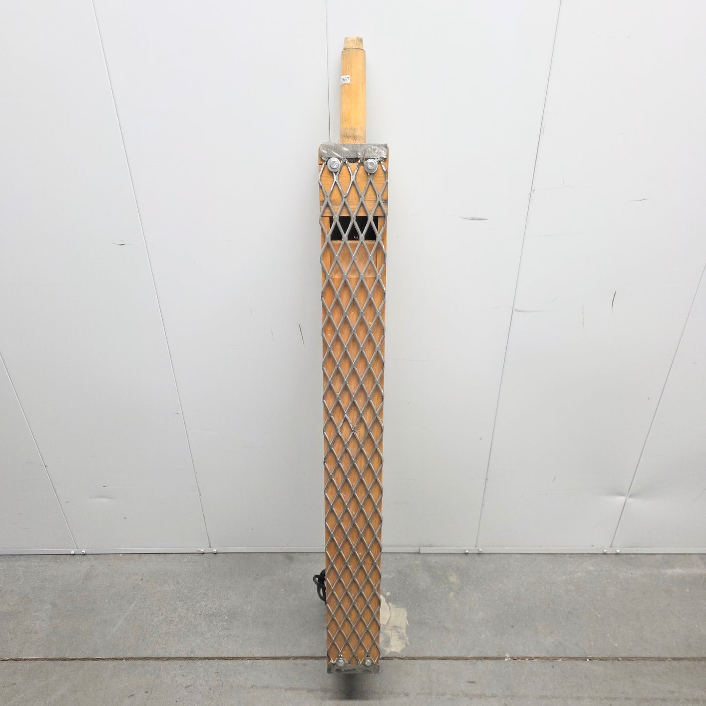 Repurposed Organ Pipe Sconce Light