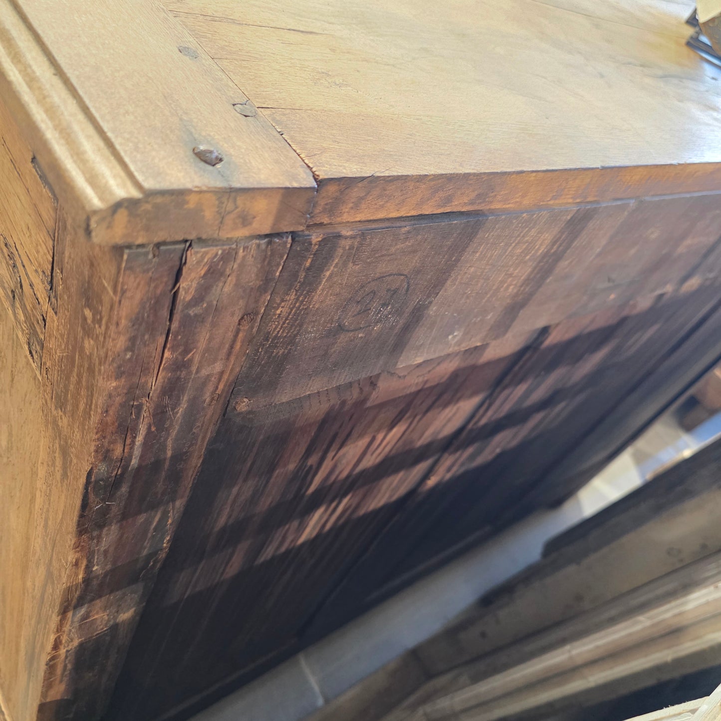 French Bleached Oak Sideboard