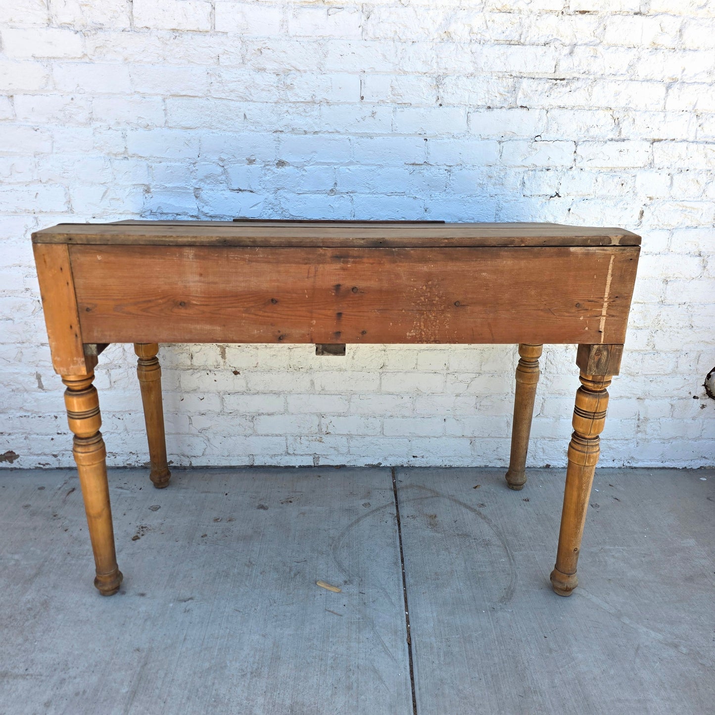 Slant Top Work Desk w/ Drawer