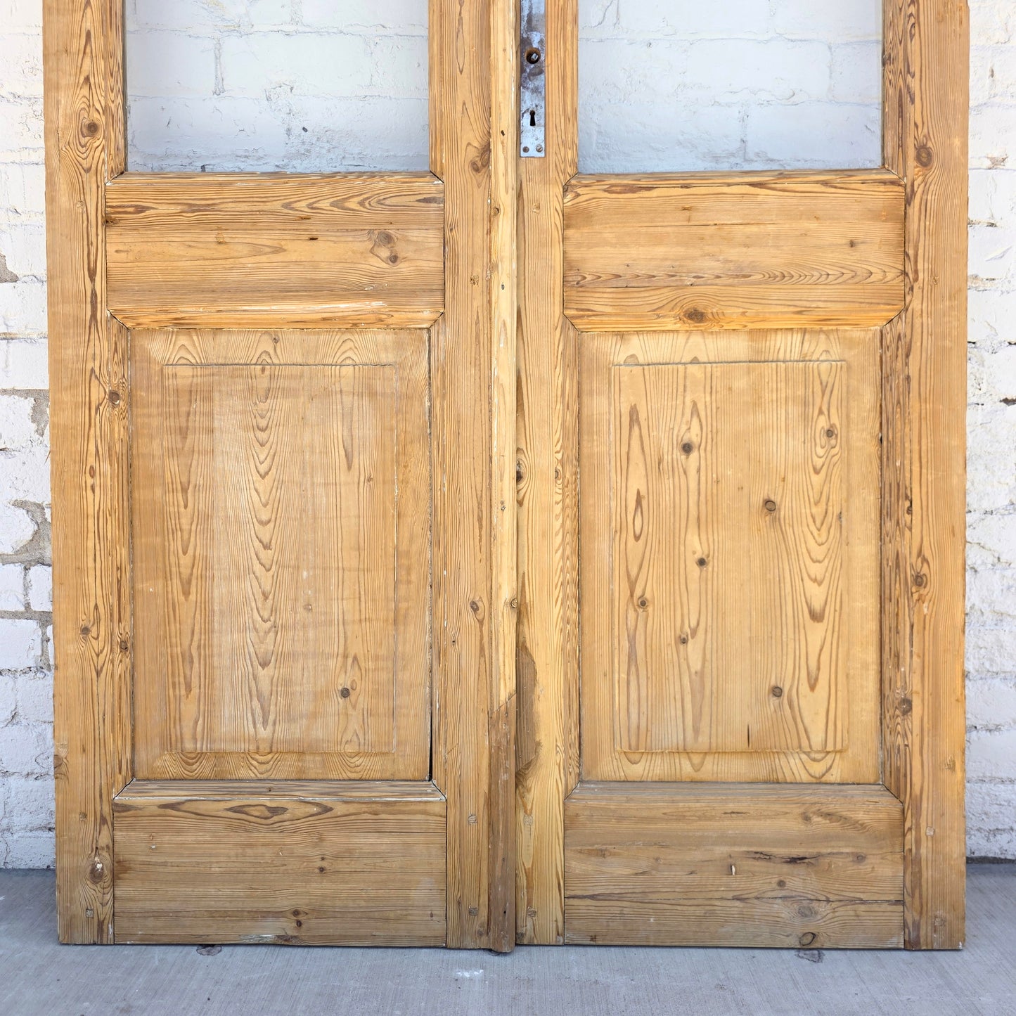 Pair of Single Lite French Doors
