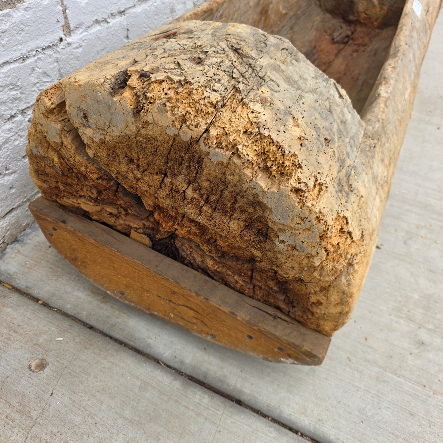 Rustic Wooden Trough