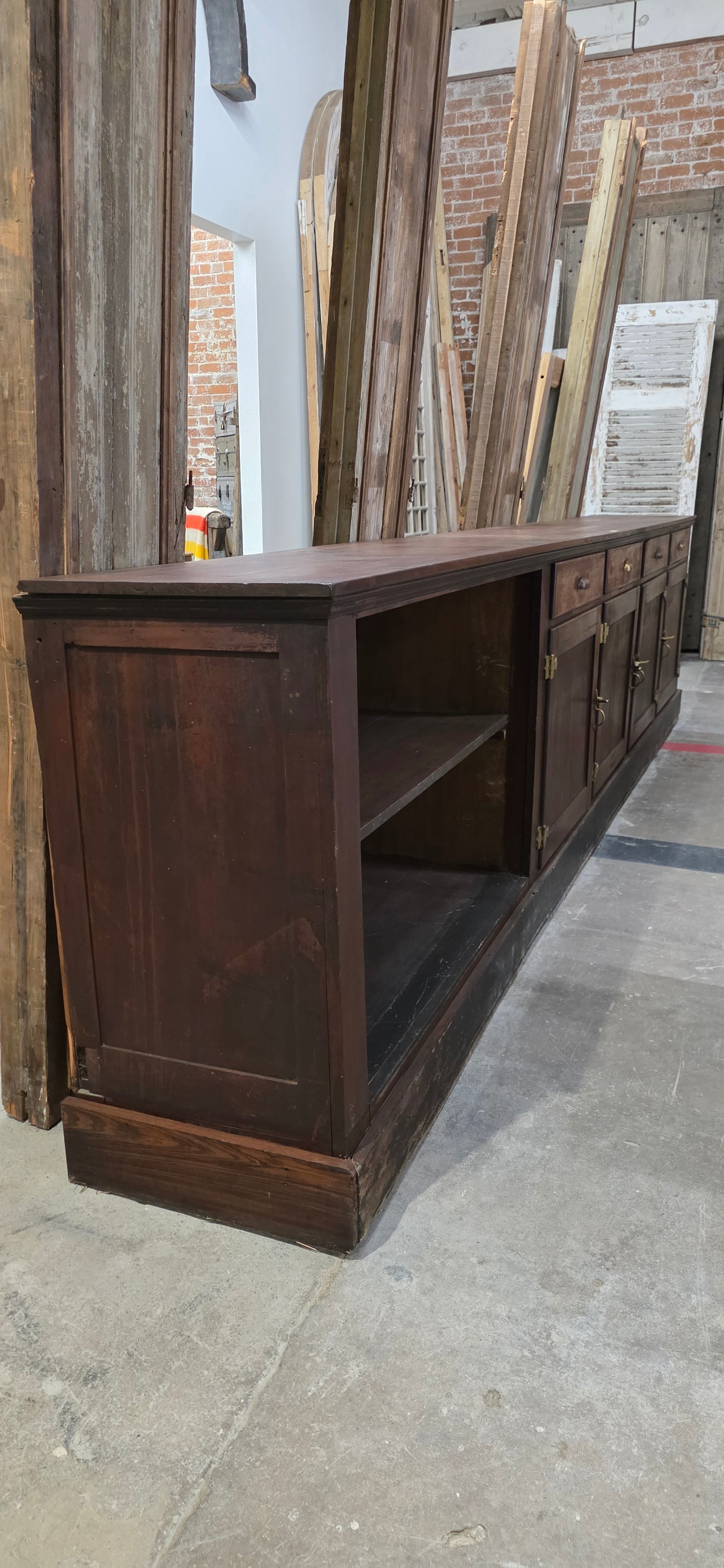 General Store Humidor Style Counter/Cabinet